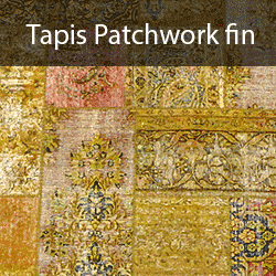 Tapis persan - Tapis Patchwork fin